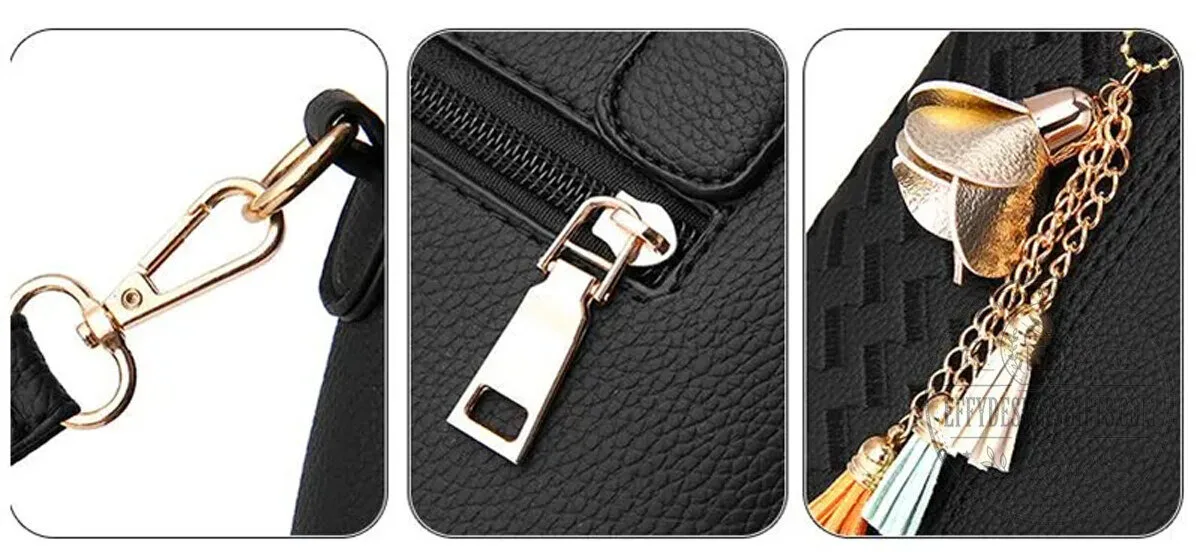 Lamborghini Custom Name Black Leather Women's Handbag with Pearl Embellishments 31 Lamborghini Custom Name Black Leather Women