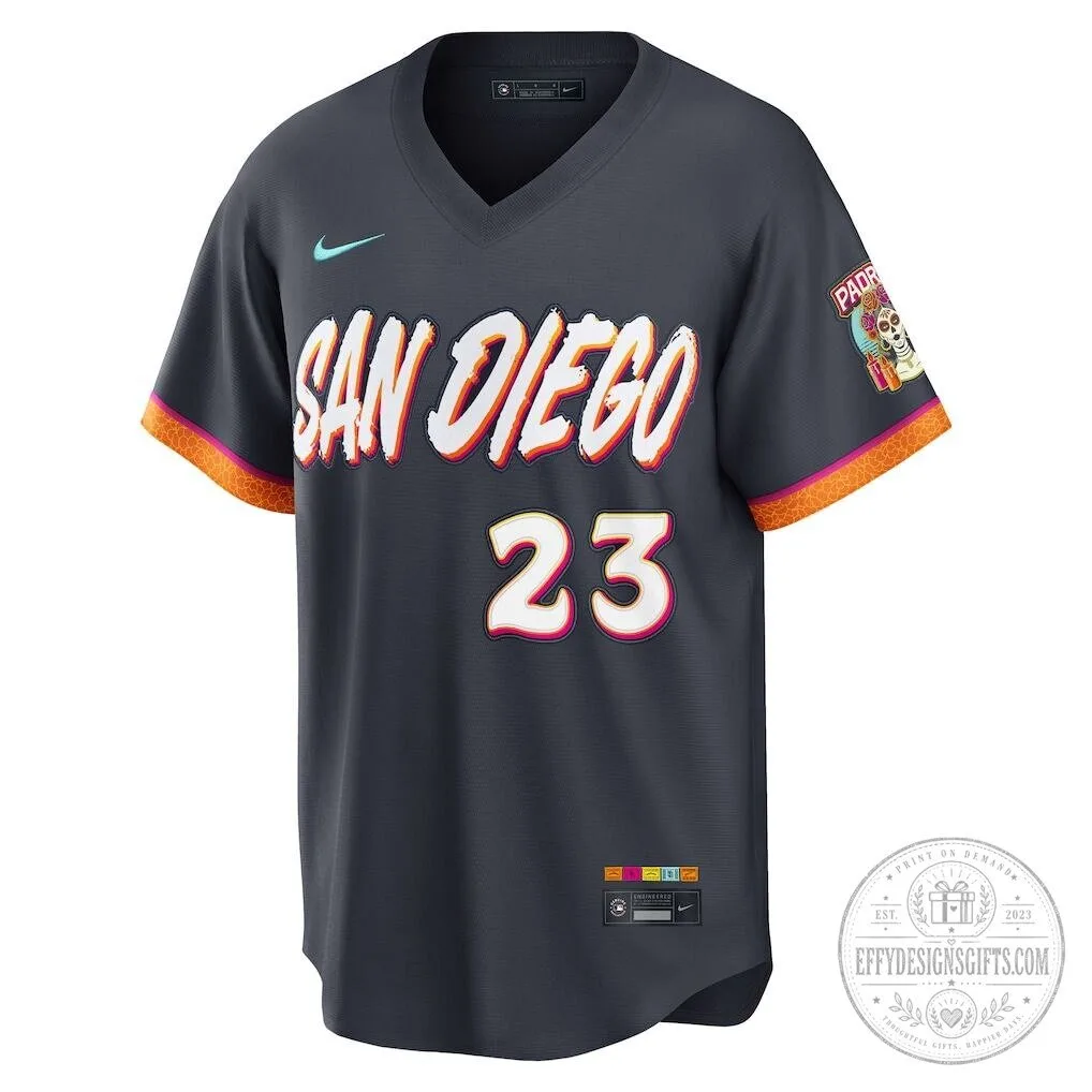San Diego Padres Fernando Tatis Jr. City Connect Premium Baseball Jersey 8 San Diego Padres Fernando Tatis Jr. City Connect Premium Baseball Jersey
