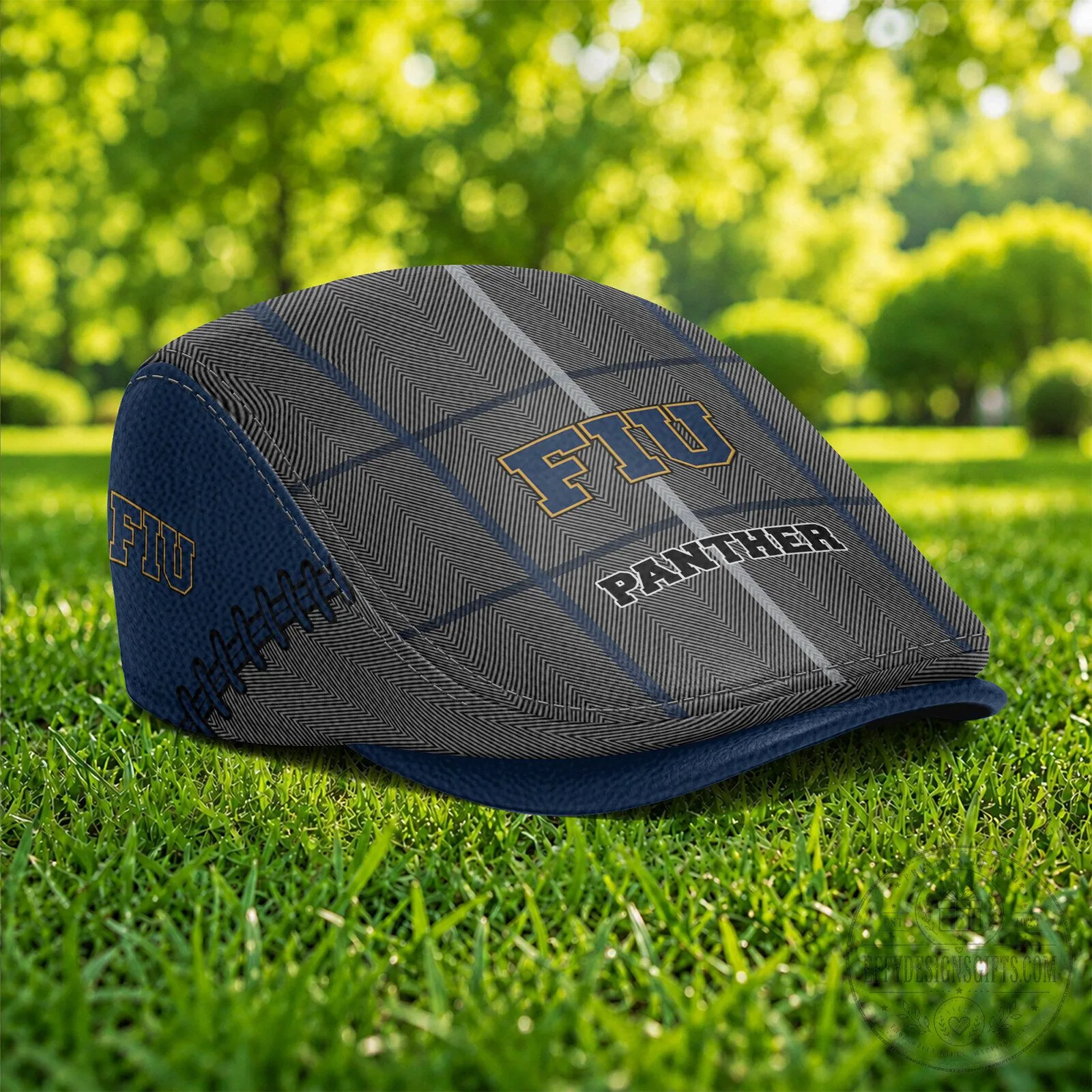 NCAA Flat Cap Hat for Florida International University Golden Panthers 9 NCAA Flat Cap Hat for Florida International University Golden Panthers