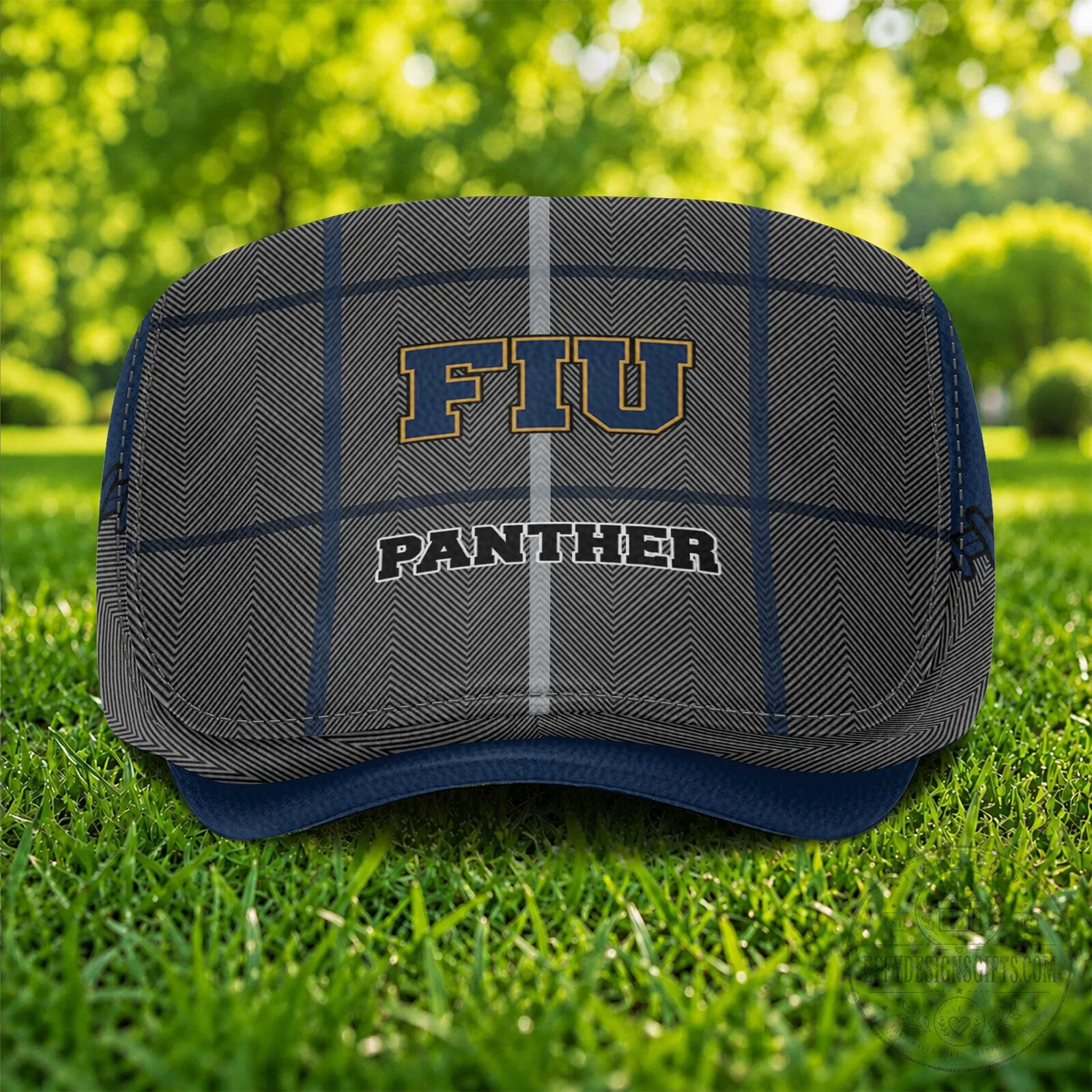 NCAA Flat Cap Hat for Florida International University Golden Panthers 10 NCAA Flat Cap Hat for Florida International University Golden Panthers