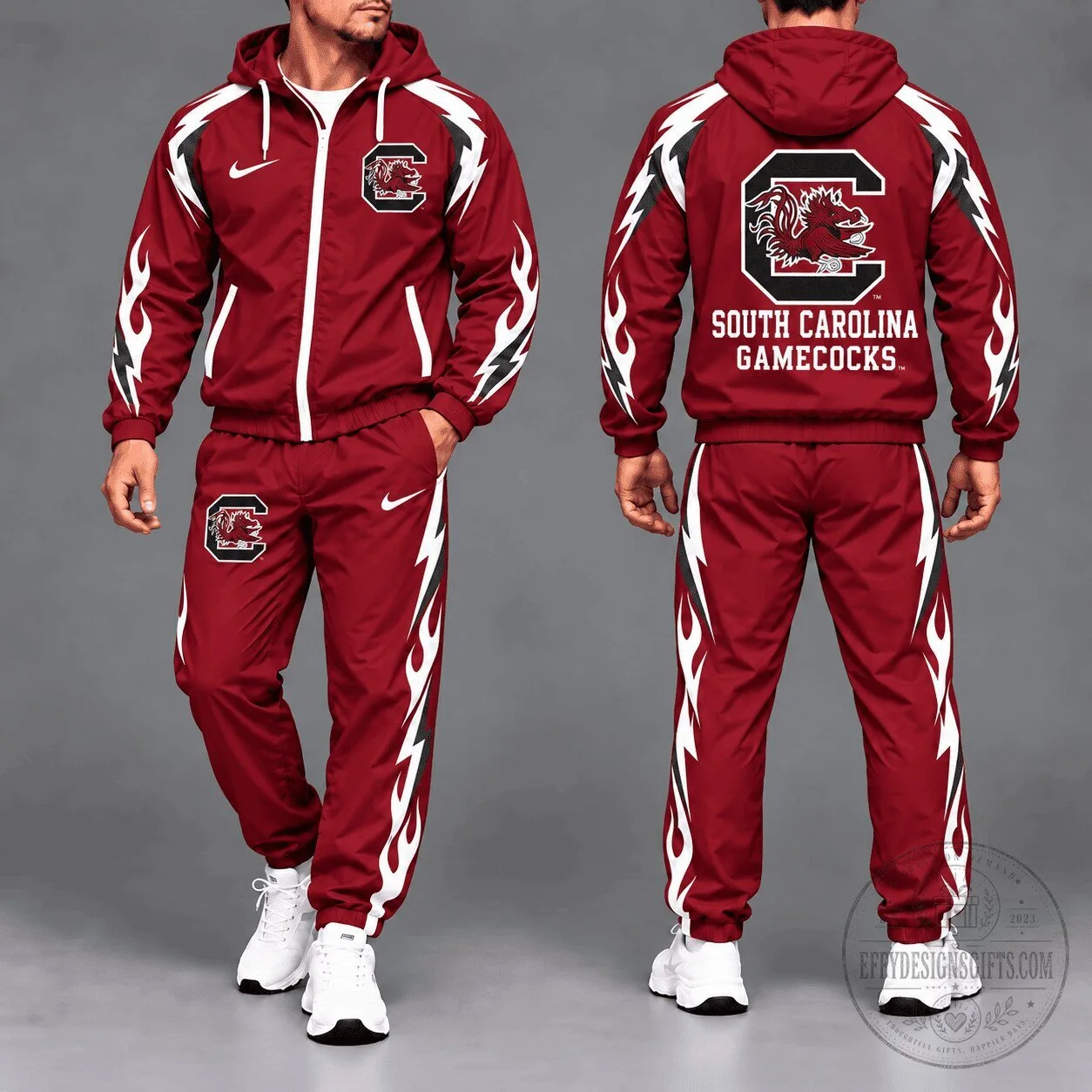 South Carolina Gamecocks Full-Zip Performance Hoodie and Jogger Set
