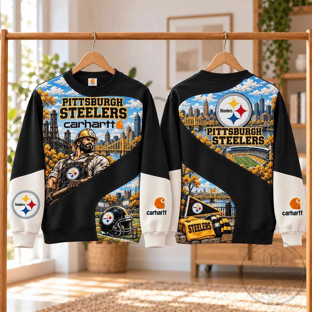 Pittsburgh Steelers Carhartt Signature Crewneck Sweatshirt